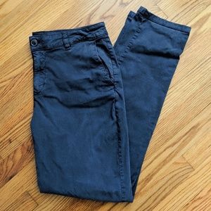 Zara Stretchy Blue Chinos